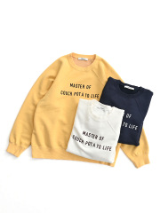PHEENY(フィーニー)　Flocked Athleisure Sweatshirt
