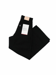 Graphpaper(グラフペーパー) Selvage Denim Two Tuck Wide Pants -BLACK WASHED-