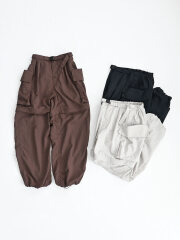 PHEENY(フィーニー)　Nylon Taffeta Convertible Pants