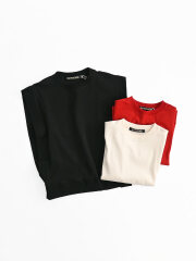 HAVERSACK(ハバーサック)　強撚スムース プルオーバーベスト