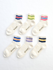 LUCKY SOCKS(ラッキーソックス)　ミックスラインソックス