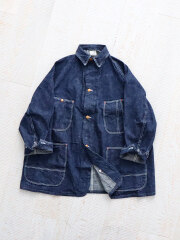 orSlow(オアスロウ) LOOSE FIT DENIM COVERALL(ルーズフィットデニムカバーオール)-ONE WASH