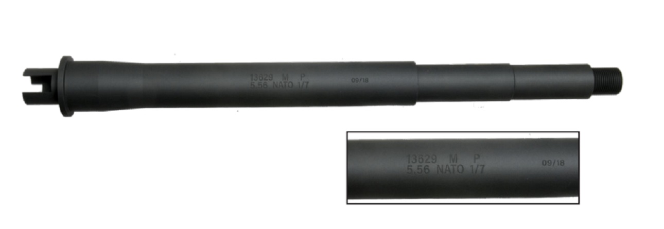 BJ TAC COLT FBI HRTタイプ 11.5inch アルミアウターバレル BK 東京マルイ M4 MWS対応