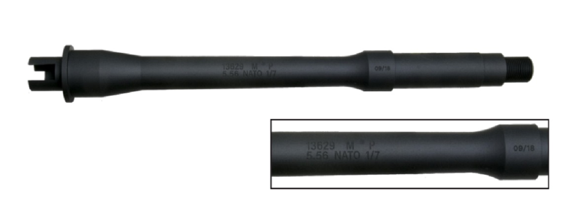 BJ TAC COLT MK18タイプ 10.3inch アルミアウターバレル BK 東京マルイ M4 MWS対応