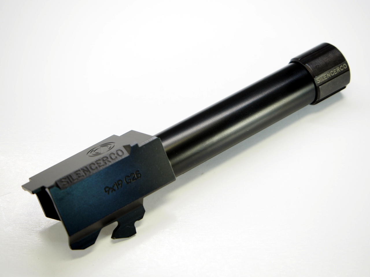 DETONATOR SilencerCoタイプ G26 アルミアウターバレル(正ネジ14mm) マルイ G26 GBB対応