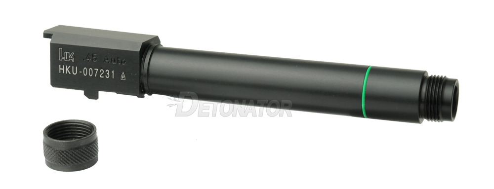 DETONATOR アルミアウターバレル 東京マルイ H&K HK45用 （14mm正ネジ）