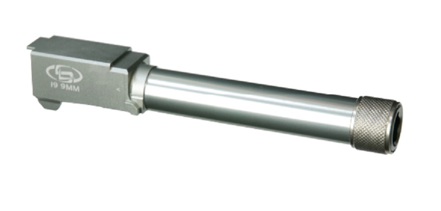 DETONATOR Storm Lakeタイプ サイレンサー対応 アルミアウターバレル　東京マルイ G19 Gen.3/4用  （14mm逆ネジ）