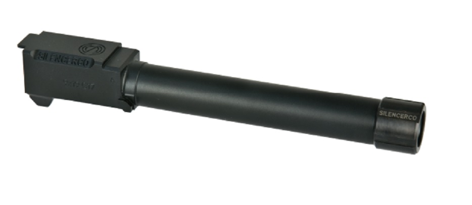 DETONATOR SilencerCoタイプ サイレンサー対応 アルミアウターバレル 東京マルイ Glock17 Gen.4用  （14mm逆ネジ）