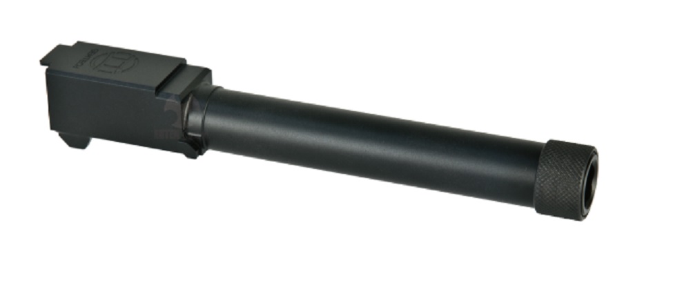 DETONATOR GEMTECHタイプ サイレンサー対応 アルミアウターバレル 東京マルイ Glock17 Gen.4用  （14mm逆ネジ）