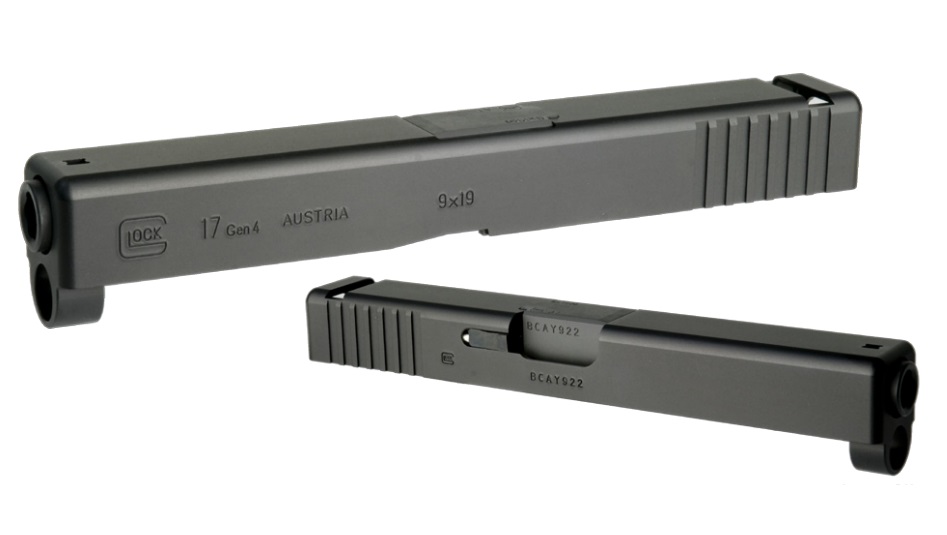 DETONATOR 東京マルイ G17 Gen.4対応 スライドセット Stamping ver. BK