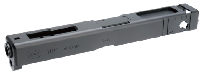 DETONATOR マルイ Glock 18C対応 アルミCNC スライドセット BK （2022ver.）