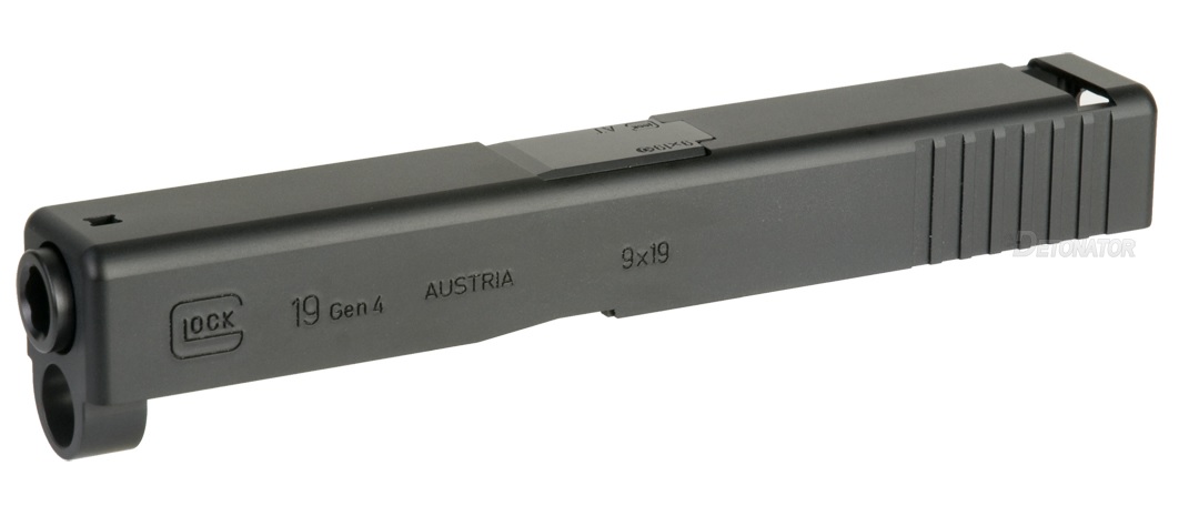 DETONATOR 東京マルイ G19 Gen.4対応 スライドセット Stamping ver. BK