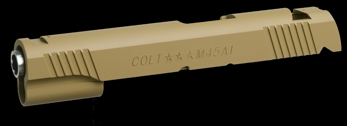 DETONATOR Colt M45A1 カスタムスライド マルイ M45A1 GBB対応 TAN
