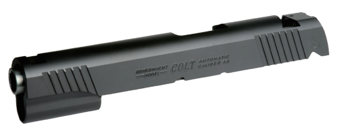 DETONATOR Colt Combat Unit Rail カスタムスライド マルイ M45A1 GBB対応 BK