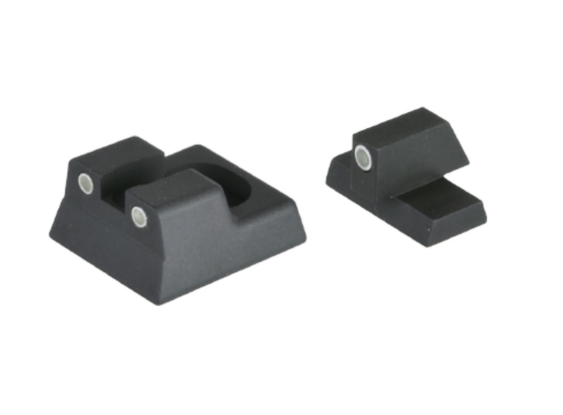 DETONATOR KSC MK23 CO2対応 US SOCOM MK23 MOD.0タイプ スチール フロント＆リアサイトセット (ST-KSC05)