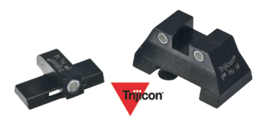 DETONATOR 東京マルイ USP/USP Compact対応 Trijicon HK-08タイプ スチール フロント/リアサイトセット