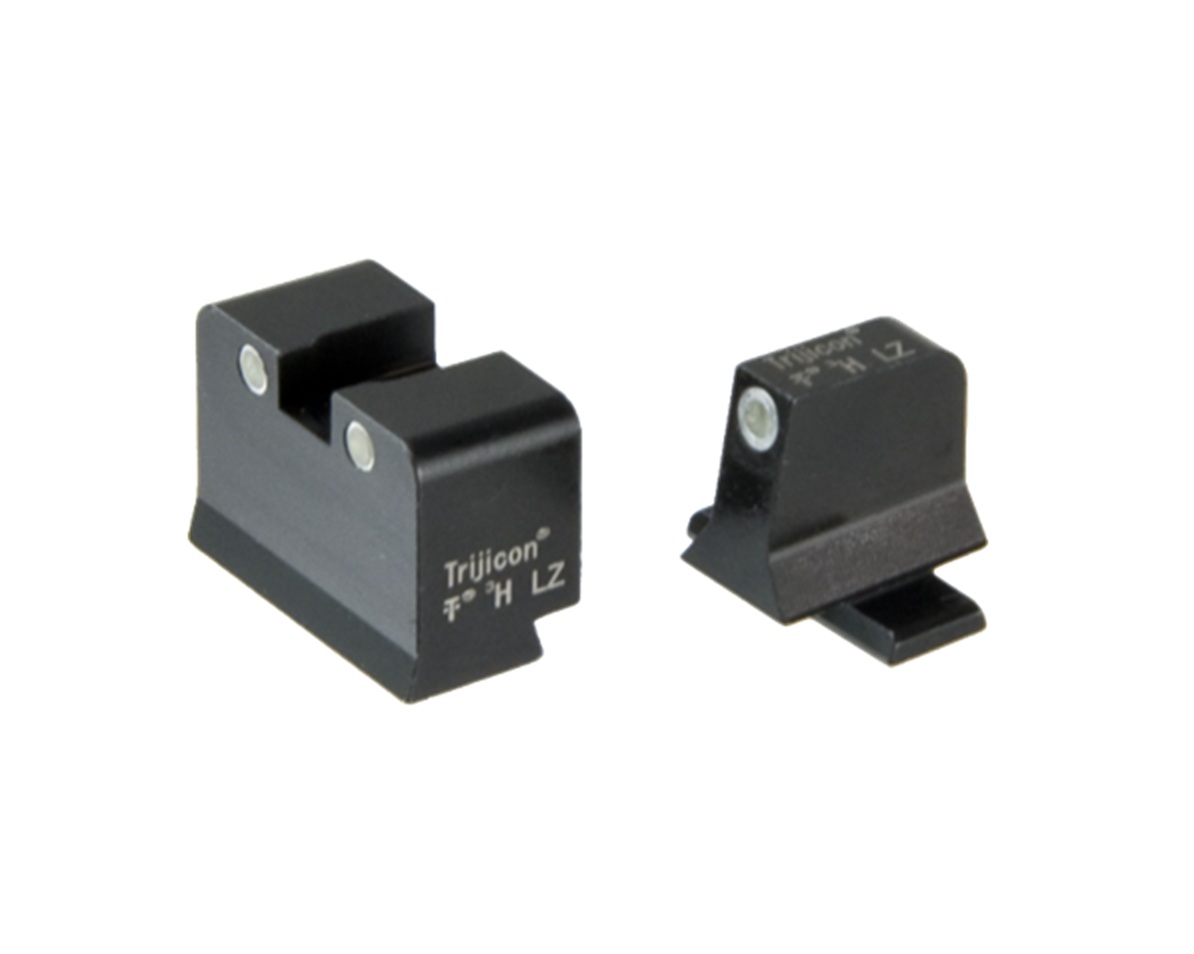 DETONATOR 東京マルイ SIG P320対応 Trijicon SG-201 Suppressor Sightタイプ スチール フロント＆リアサイトセット (ST-TM37)