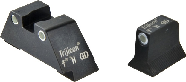 DETONATOR UMAREX(GHK/VFC) Glock対応 Trijicon GL-201 タイプ スチール フロント＆リアサイトセット 2025Ver. (ST-UMX05)