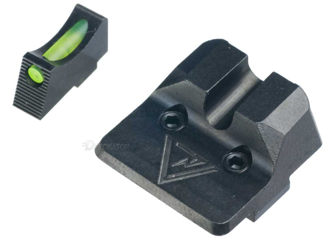 DETONATOR Vikers Eliteタイプ フロント＆リアサイトセット 東京マルイ  Glock 用