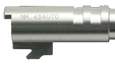ENIGMA アルミ削り出し マルイMEU用 MN .45AUTOタイプ アルミアウターバレル-SV