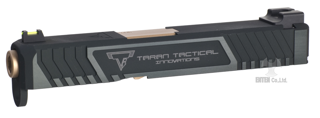 NOVA TARAN TACTICAL INNOVATIONS Glock26タイプ カスタムスライド BK 東京マルイGlock26対応（MSMA-026-BK）