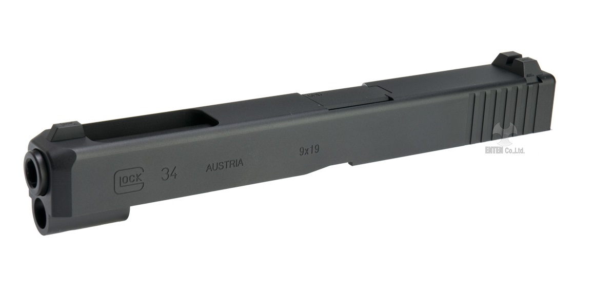 PRIME Glock34 アルミカスタムスライド BK 東京マルイ Glock17/34対応