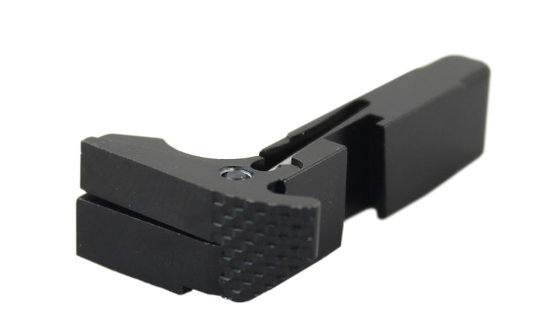 Airsoft Artisan Rainier Arms MARSスタイル アンビマガジンキャッチ (東京マルイ/WE/VFCグロックシリーズ対応) （BK/SV/GD/RED)