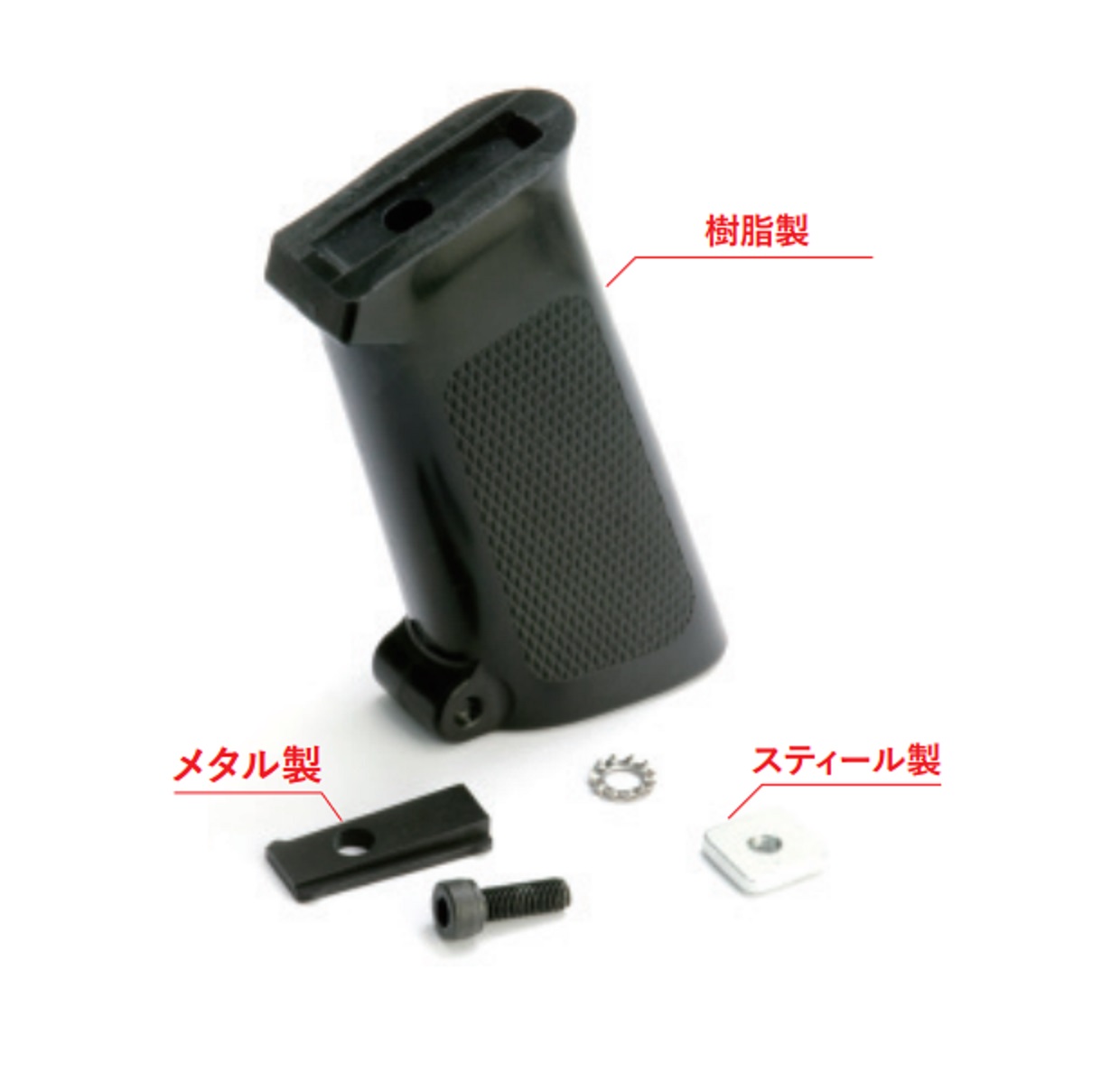T8 XM177 GANGSTA グリップ 各社M4系フロント用 リアルサイズハンドガード対応