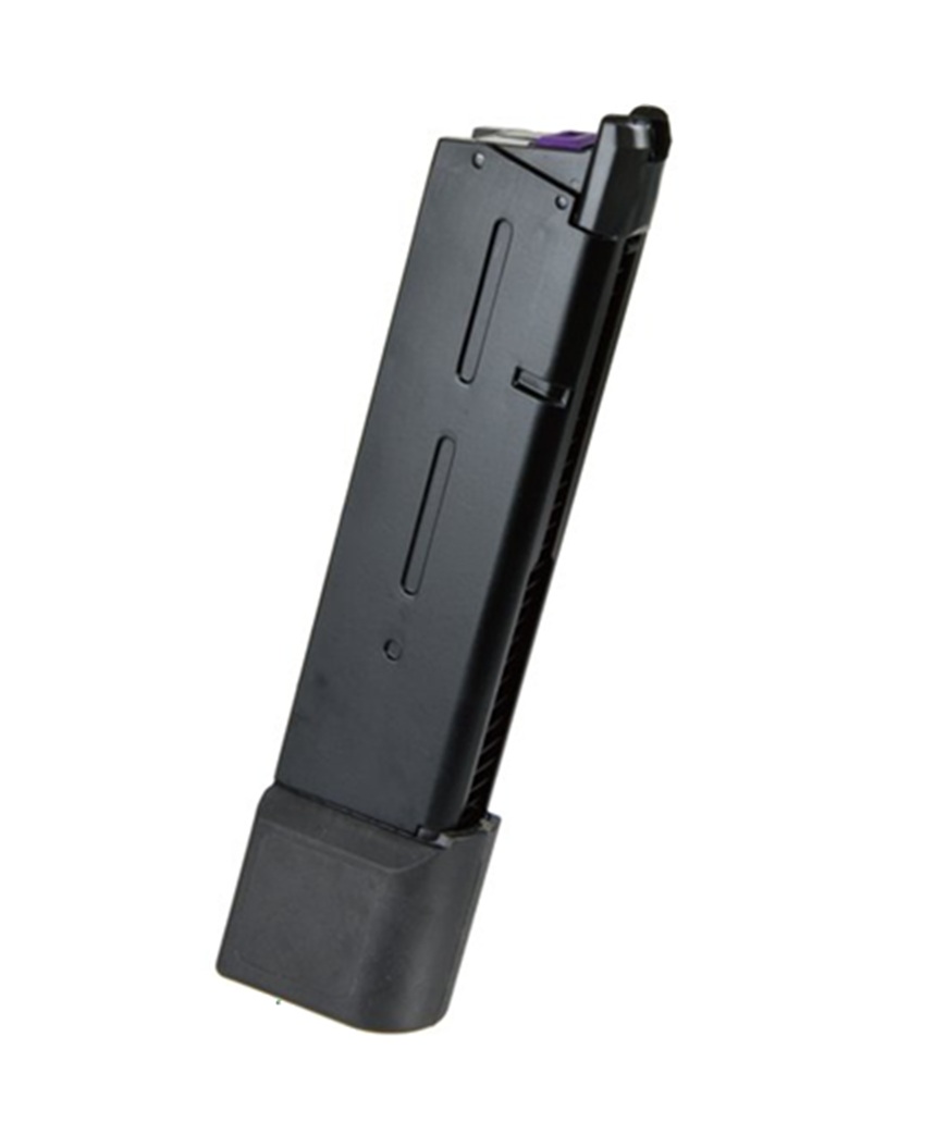 T8 McCORMICKタイプ エクステンデッド スペアマガジン 東京マルイ M1911 GBB対応 BK