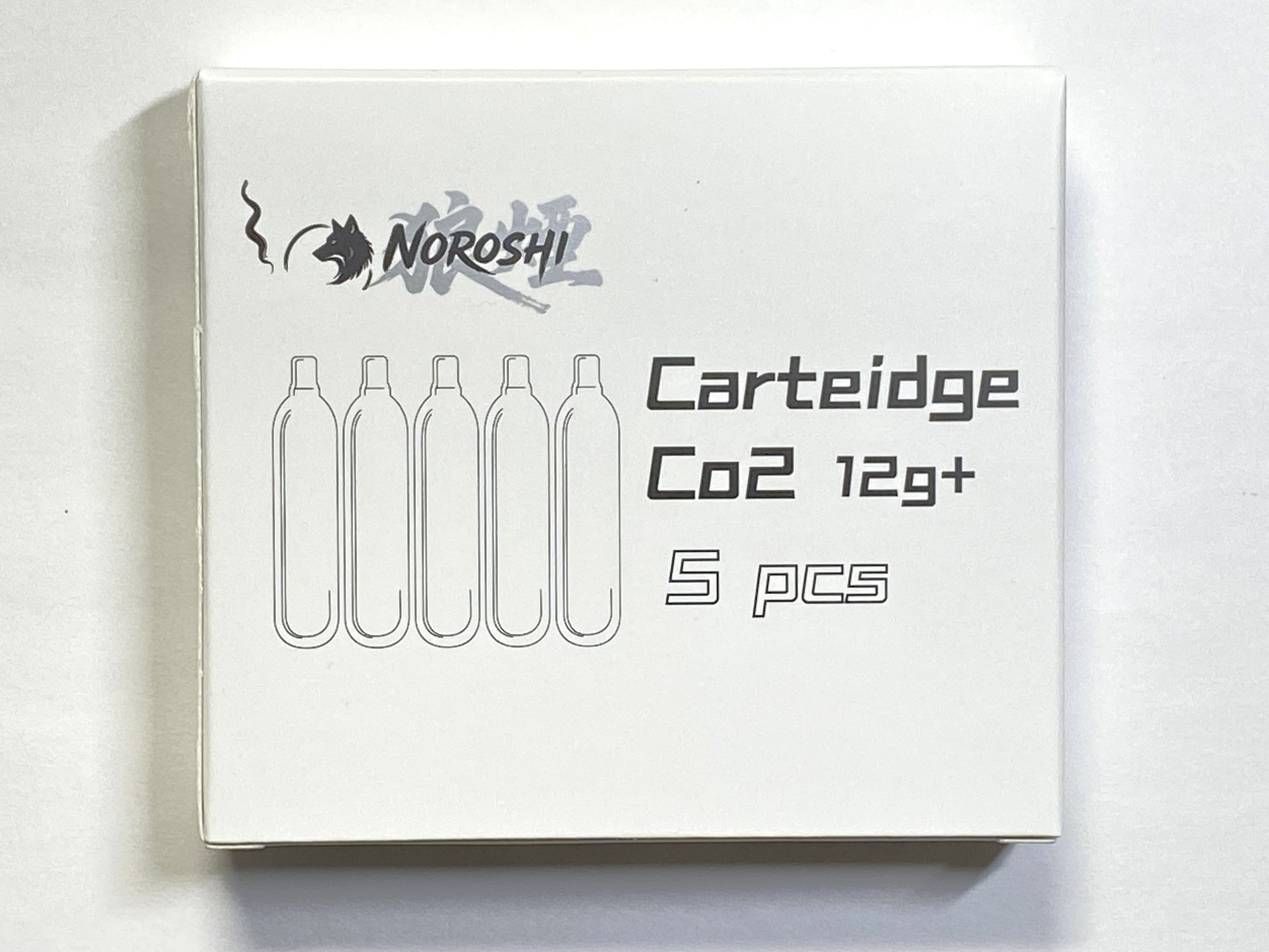 NOROSHI CO2カートリッジ 12g 5本入り
