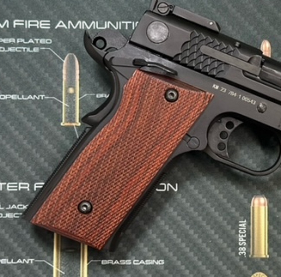【実物】Altamont S&W M945 フルチェッカー 木製グリップ スーパーローズ