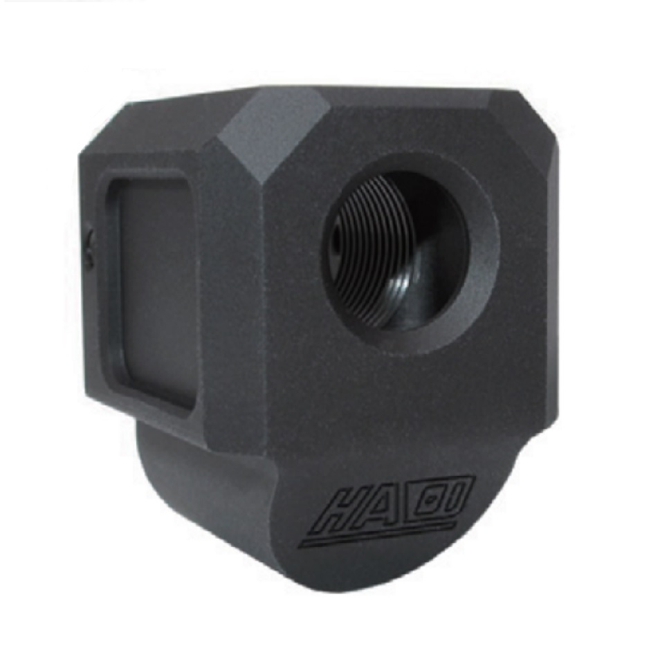 WII TECH 東京マルイ Glockシリーズ対応 Herrington Arms HC9C 3.0タイプ コンペンセイター (14mm逆ネジ） BK