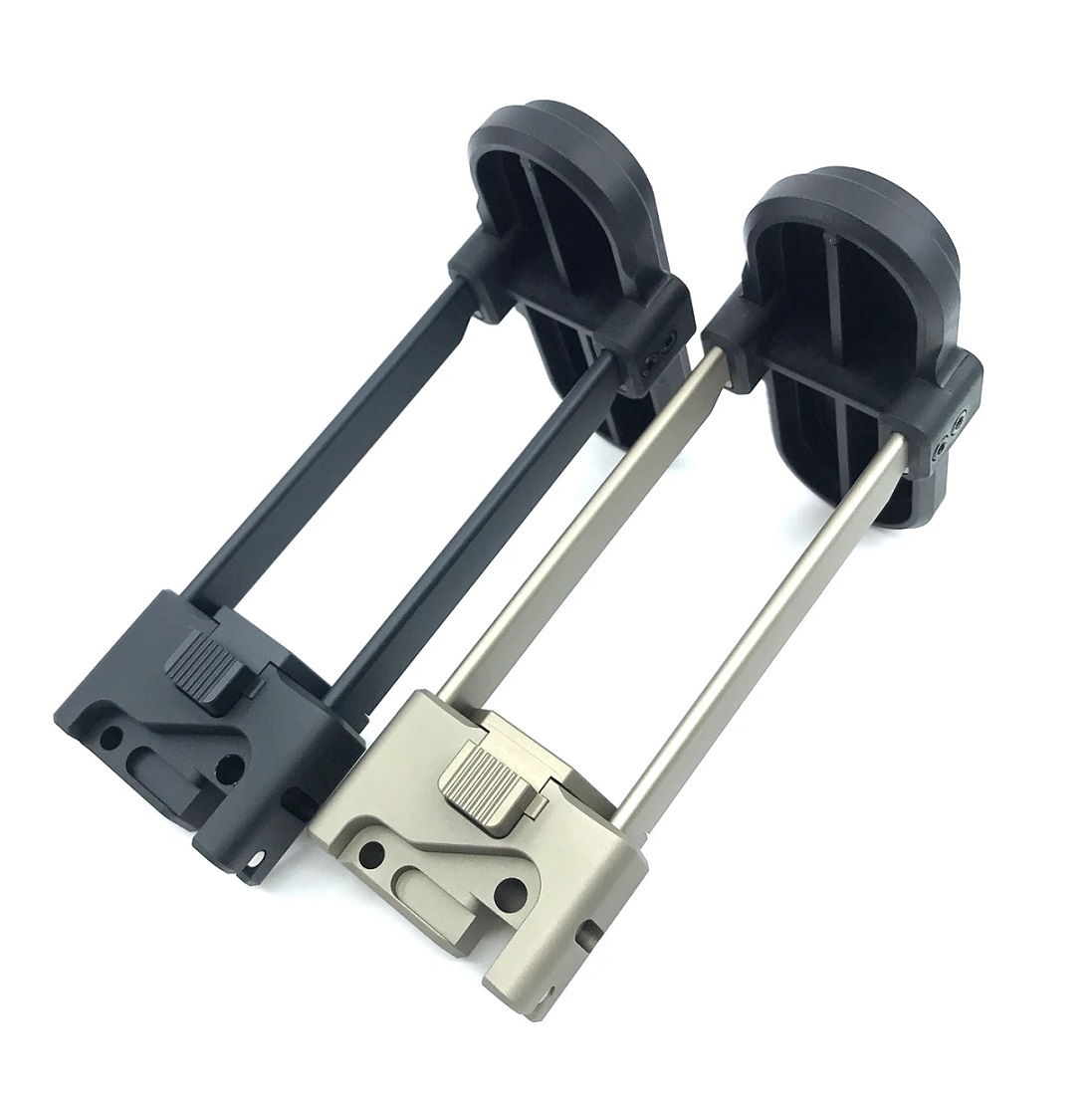 Airsoft Artisan B&T(Type B)タイプ MP9/TP9 リトラクタブルストック Black (KSC/KWA対応)