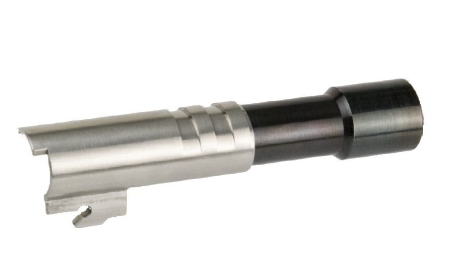 ノーブランド スチールアウターバレルセット -千束の銃-　東京マルイ DETONICS.45 GBB 対応