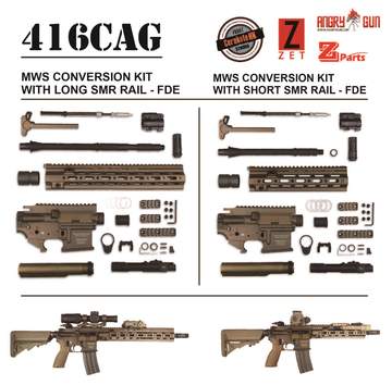 Angry Gun 東京マルイM4MWS用 HK416D コンバージョンキット FDE GBB