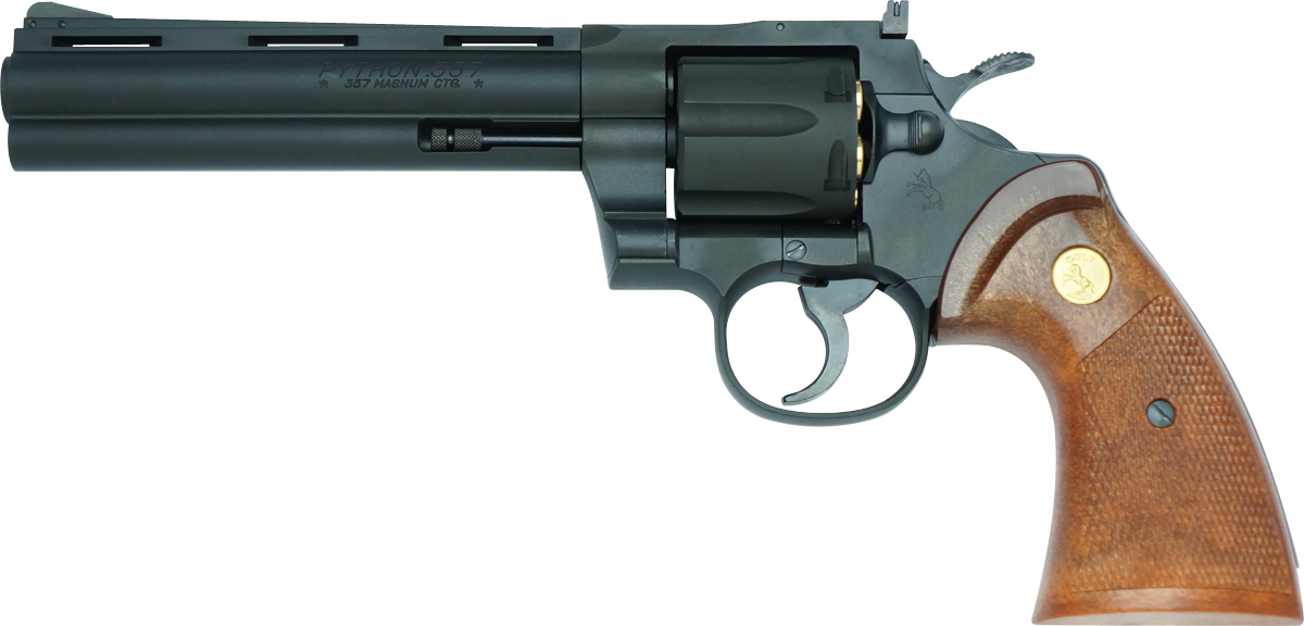 タナカ Colt Python 6インチ .357Magnum ペガサス式ガスリボルバー