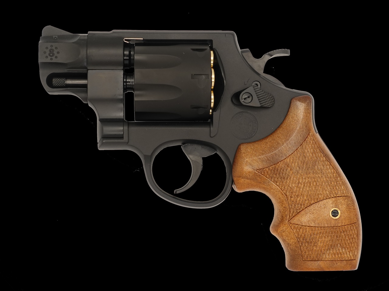 タナカワークスM327 R8 2インチ モデルガン HW ラバーグリップ