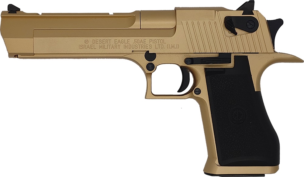 タナカ Desert Eagle .50AE “Bright Gold Coating” HW モデルガン