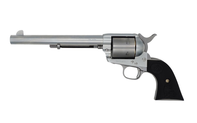 タナカ Single Action Army 2nd Generation 7-1/2inch ステンレスフィニッシュ ABS ノンフルートシリンダー ペガサス2 ガスリボルバー