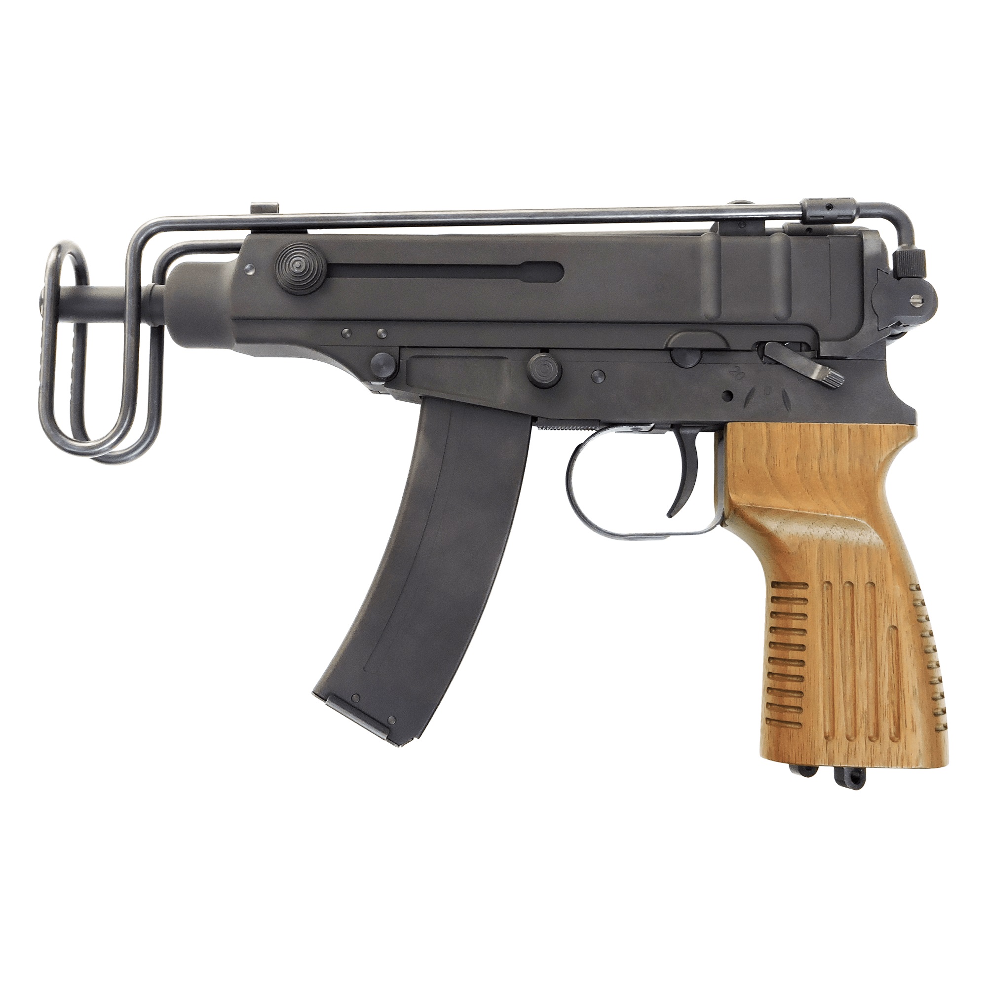 KSC Vz61 ウォルナットグリップカスタム HW GBB