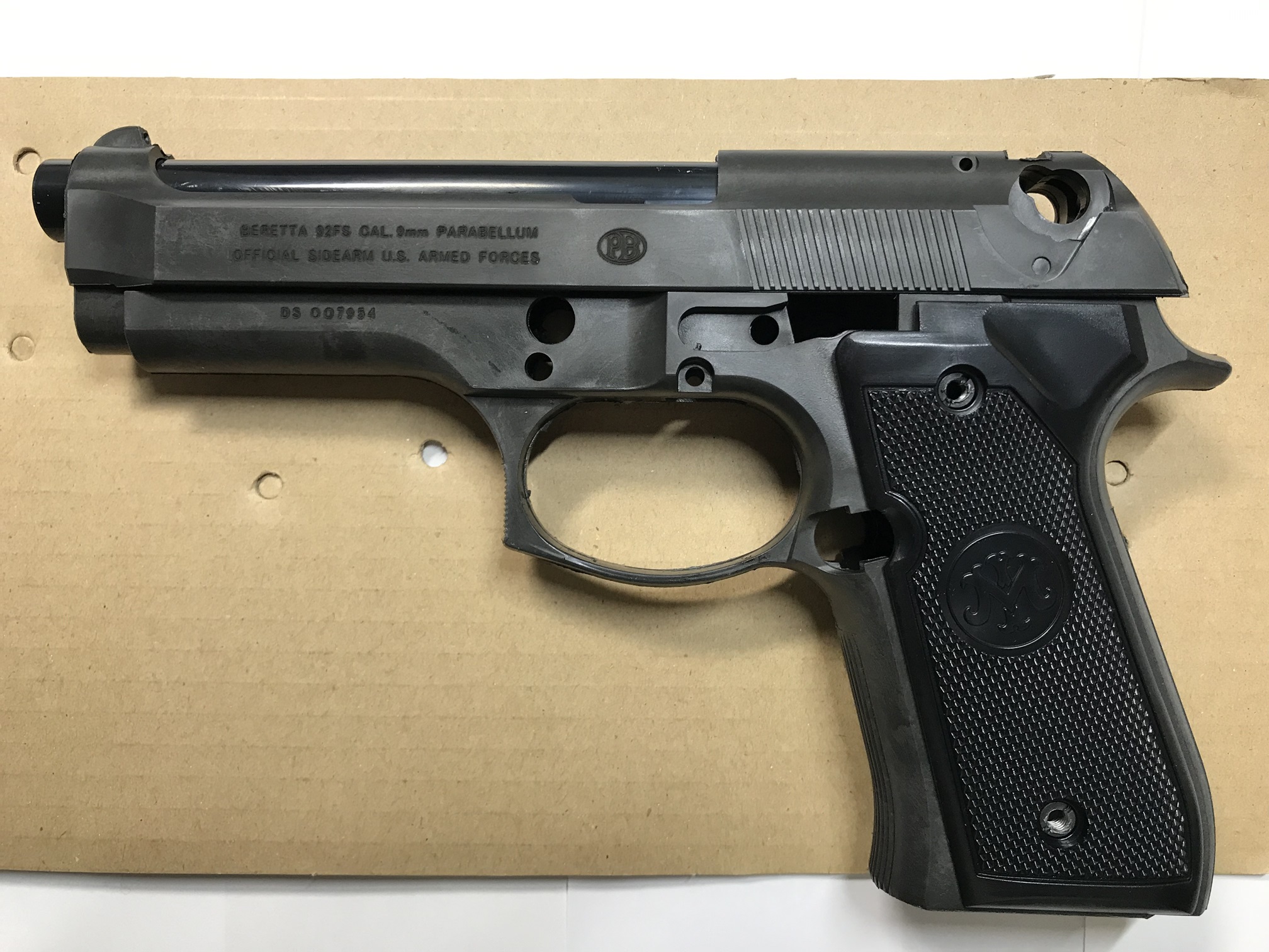【限定生産品】MULE 92F DESERT STORM スペシャルカスタムモデル 組み立てキット モデルガン