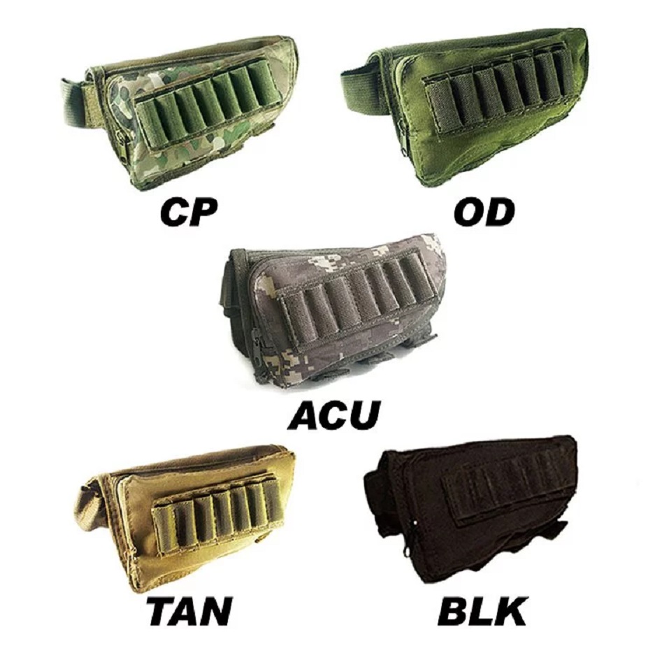 Modify ライフルストックアモポーチ BK/ACU