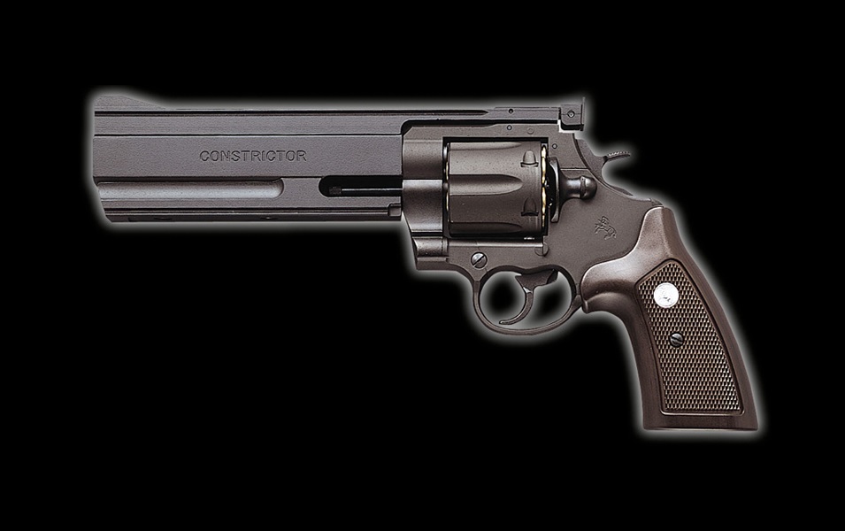 マルシン(Marushin) Constrictor Ｘ-Cartridge  HW BK (木製グリップ)