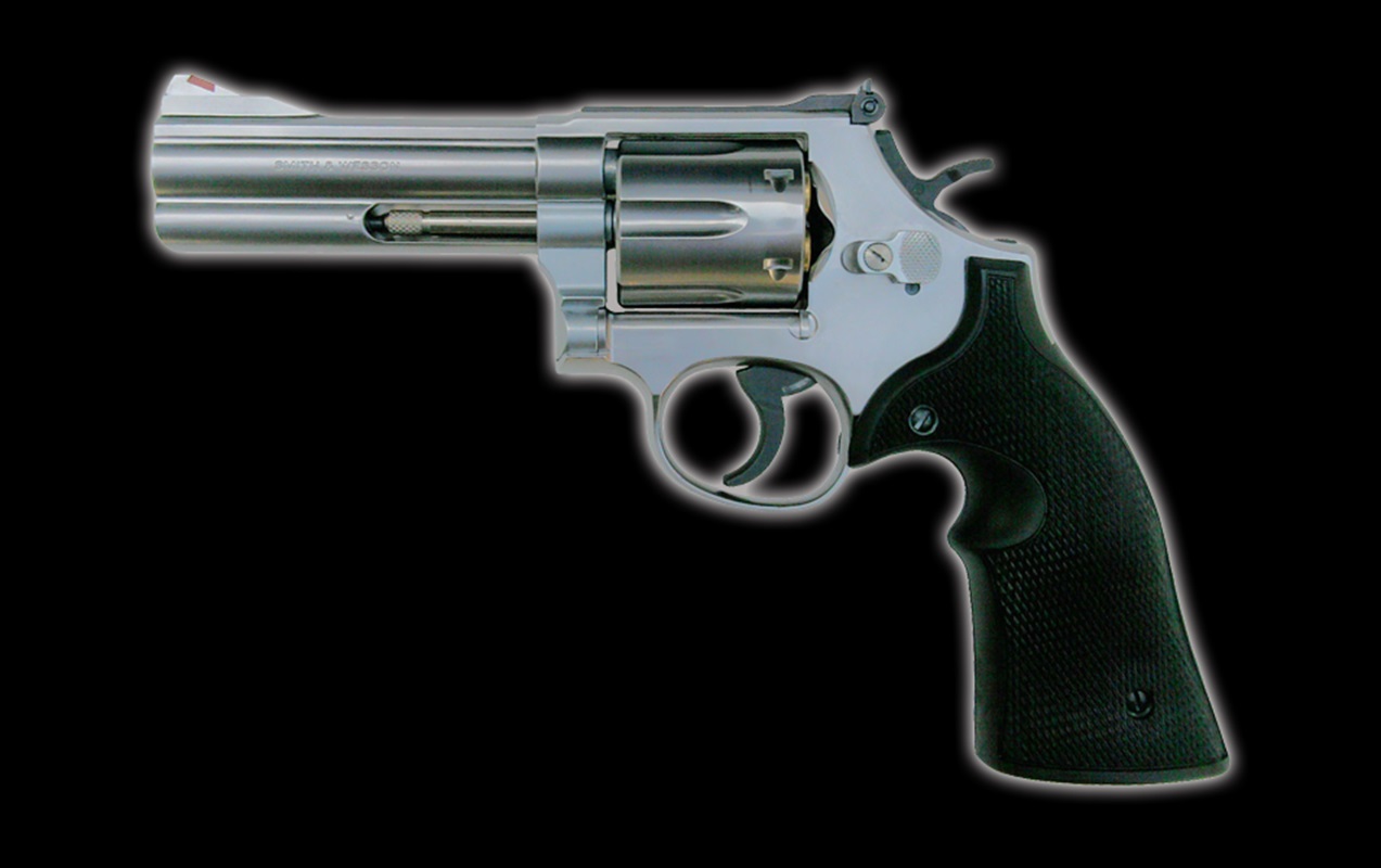 マルシン(Marushin) S&W M686 プラグリップ シルバーABS Xカート式ガスガン