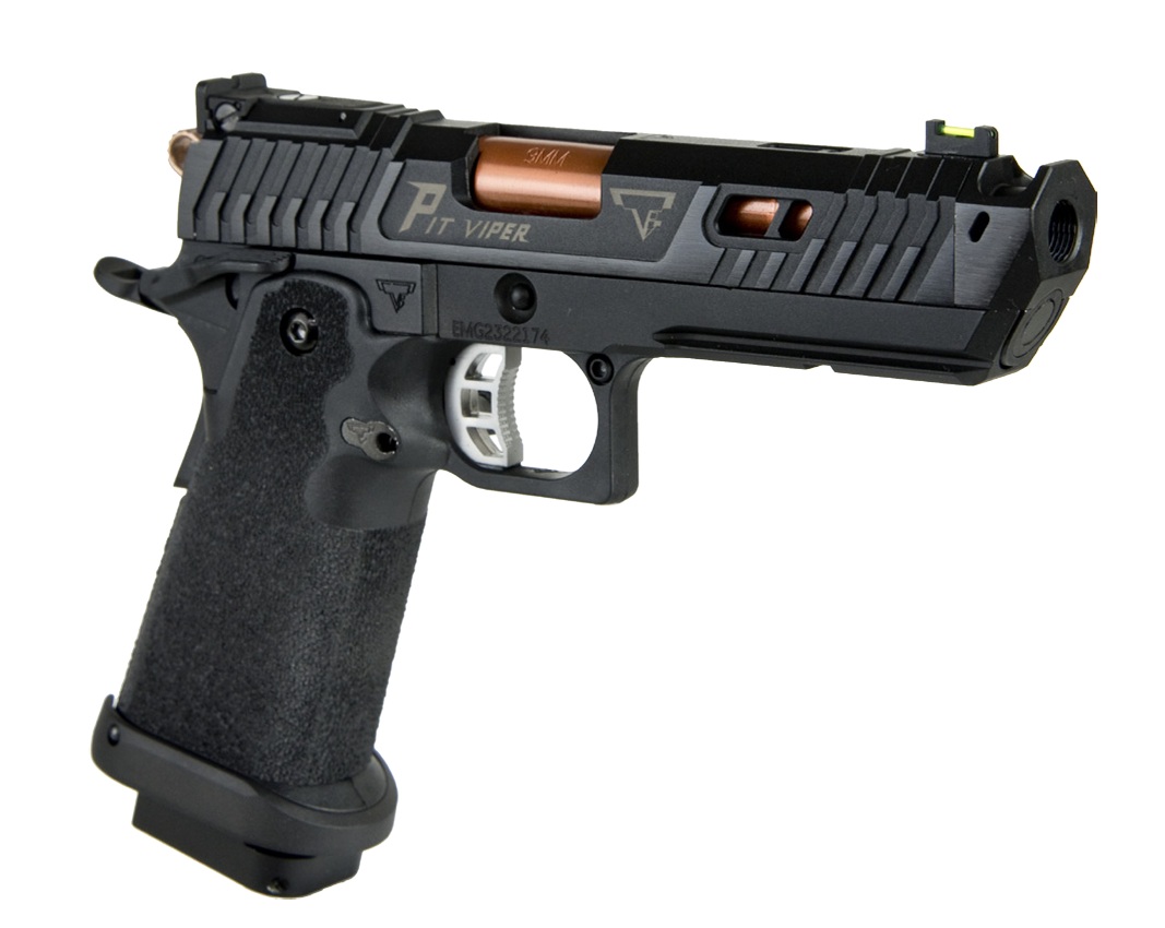 WE/EMG TTI JW4 PIT VIPER GBB ハンドガン BK