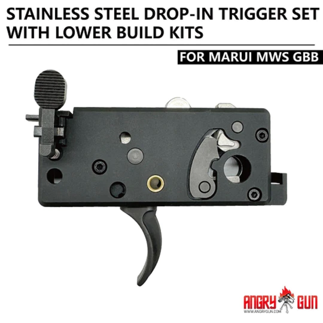 ANGRY GUN ドロップイン トリガーボックスセット STANDARD Ver. 東京マルイ M4 MWS GBBシリーズ対応