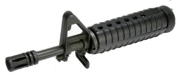 AngryGun マルイM4MWS対応 M16A2[M733/M723) レシーバーセット (ロールスタンプ仕様/6061-T6アルミ）