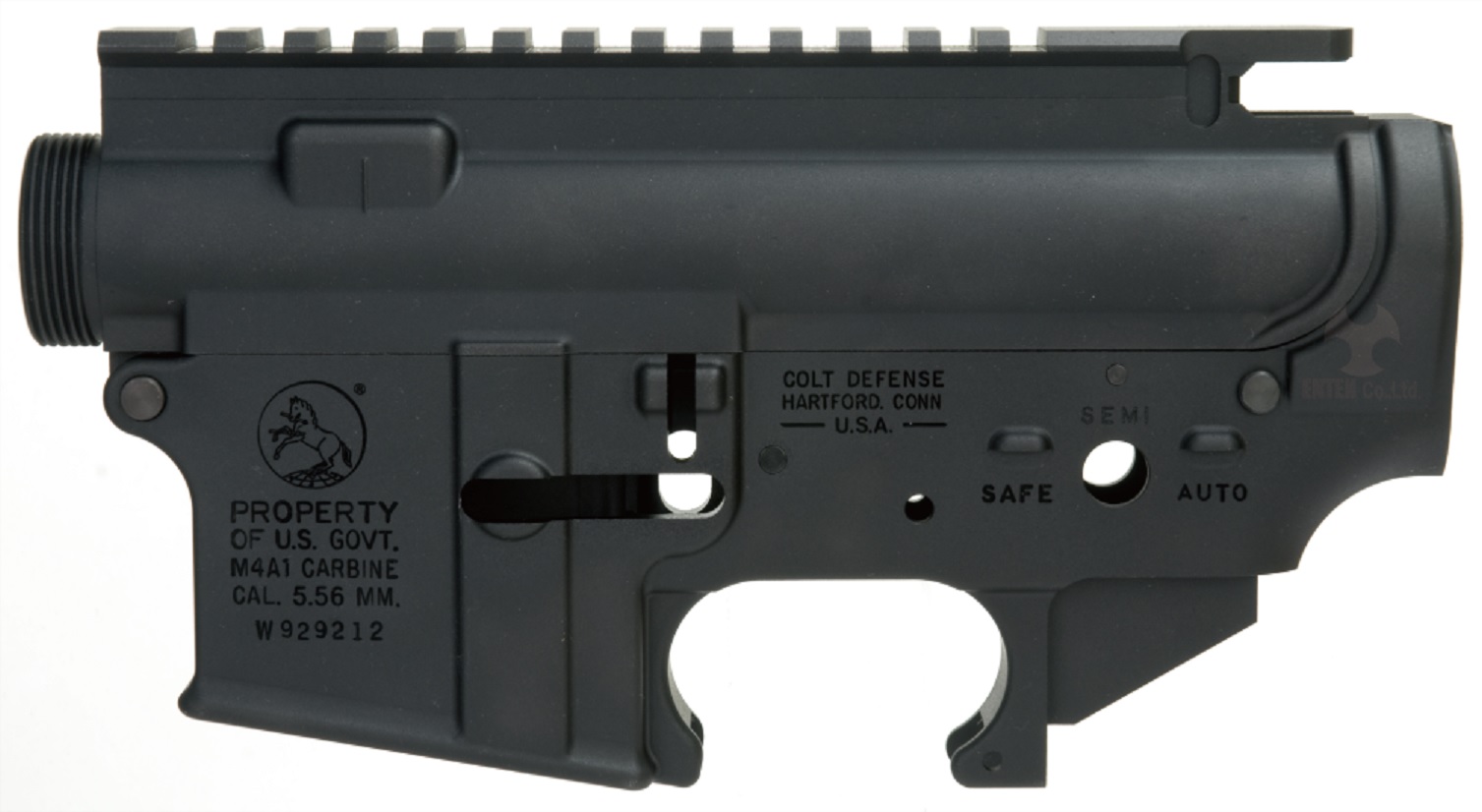 ★送料無料★ANGRY GUN マルイM4MWS対応 Colt M4A1 レシーバーセット (ロールスタンプ仕様/6061-T6アルミ）