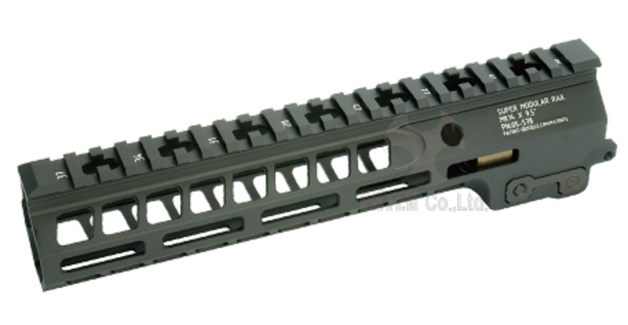 ANGRY GUN Geissele SMR MK14 M-LOK レイルハンドガード 9.5inch 東京マルイ 次世代/STD 電動/MWS M4/KSC/VFC GBB M4 対応
