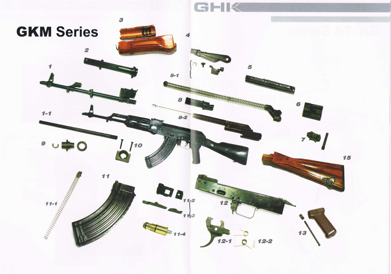 GHK AKM GBB ボルトキャリア No.8-2